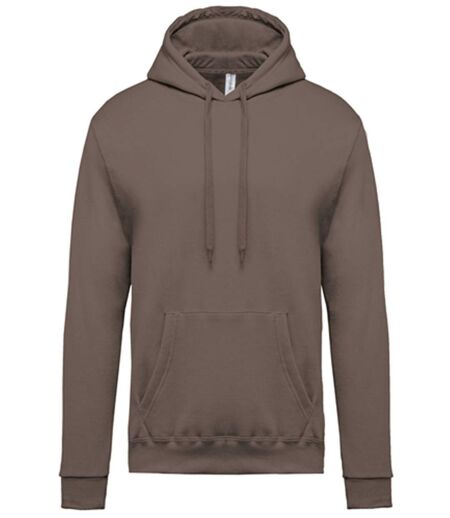 Sweat-shirt à capuche - Unisexe - K476 - marron moka