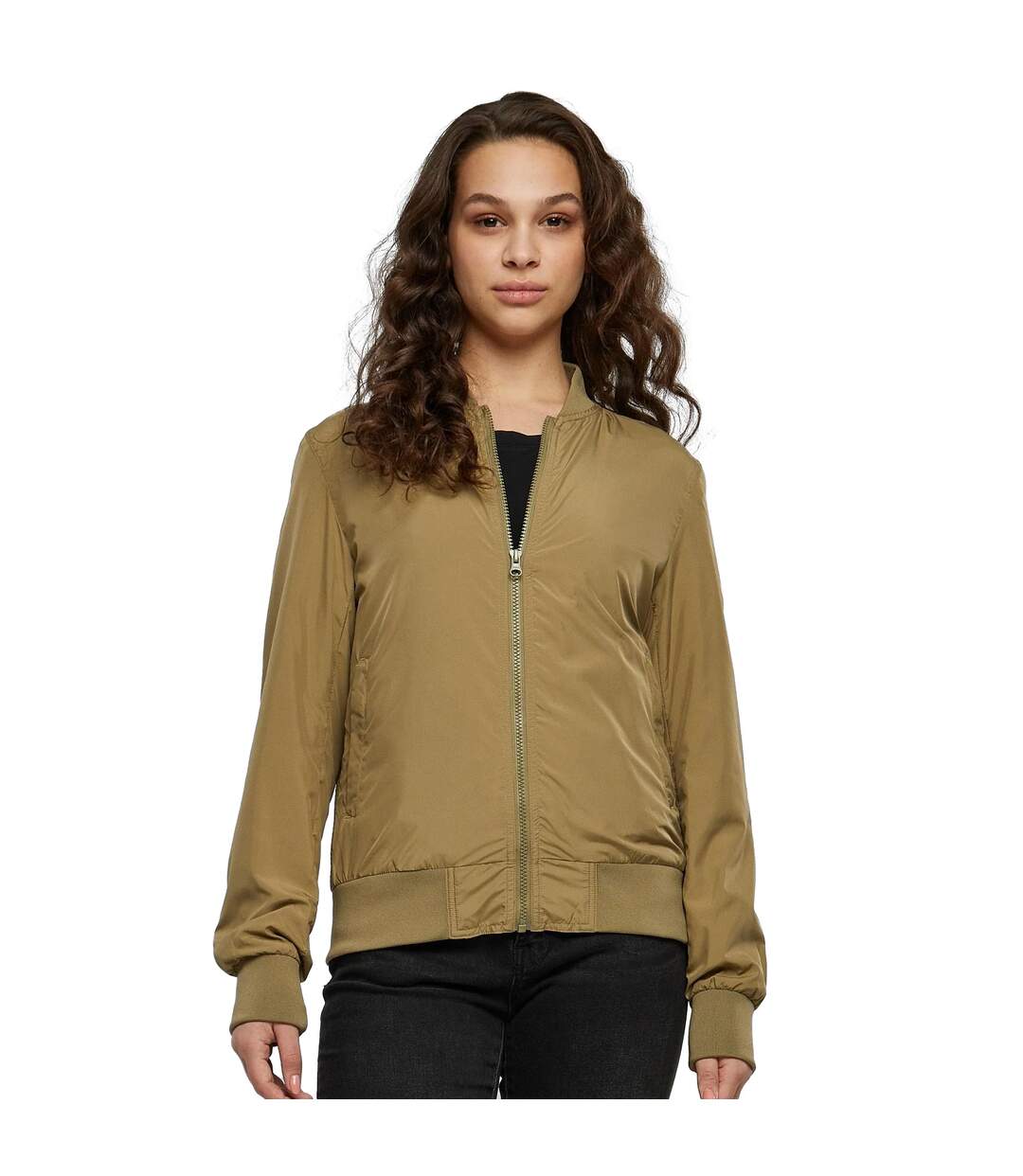 Blouson D'aviateur Femme Marron Urban Classics-3