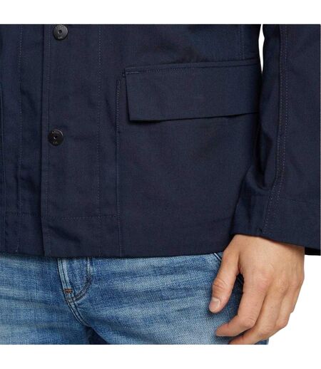 Mens Logo Flap Pocket Overshirt Salute G-Star