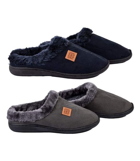 Pantoufle HOMME SUEDINE - Pack de DE