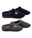 Pantoufle HOMME SUEDINE - Pack de DE-2