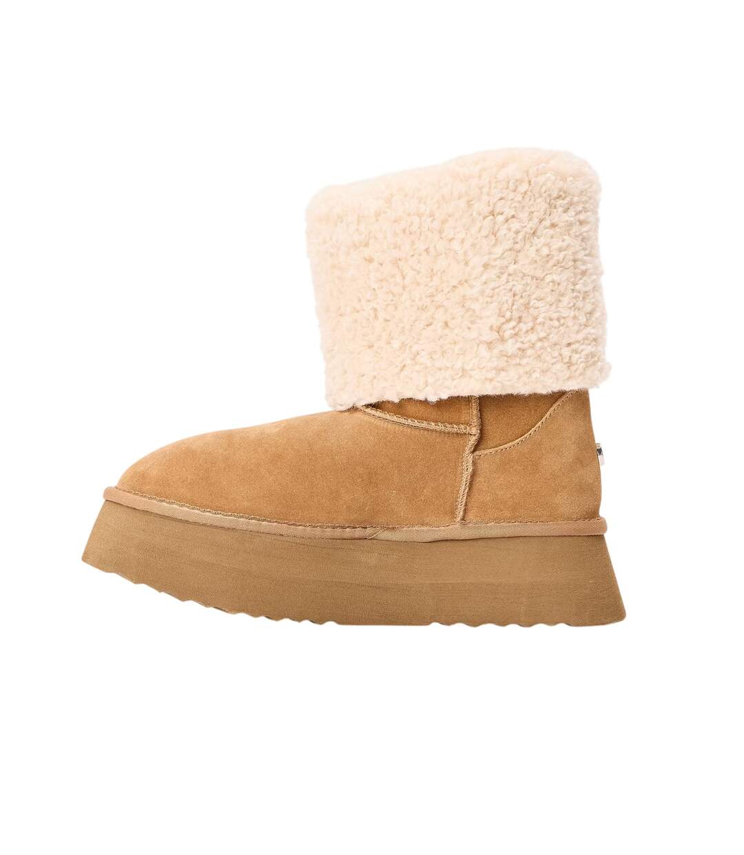 Bottes Coupe Confortable St Moritz Femme Marron Gris Steve Madden-2