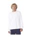 Unisex Adult Heavyweight Boxy Long-sleeved T-shirt White Bella + Canvas-2