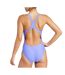 Maillot de bain bleu femme adidas bars suit-2