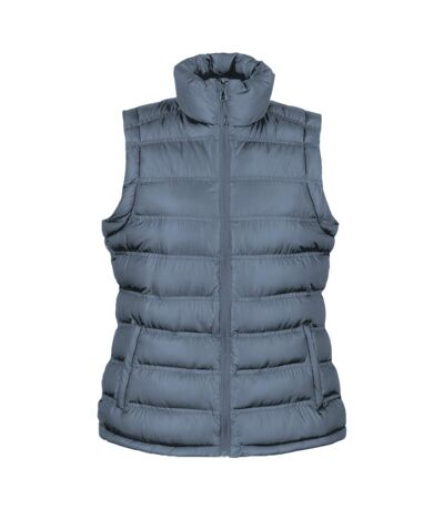 Result Ladies/Womens Ice Bird Padded Bodywarmer/Gilet Jacket (Frost Gray)