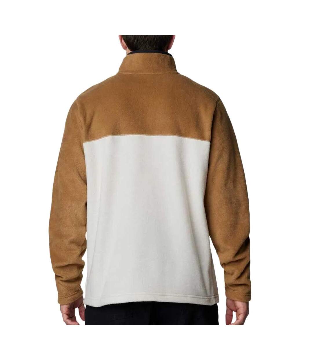 Polaire beige/marron homme columbia steens mountain half - l-2