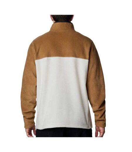 Polaire beige/marron homme columbia steens mountain half - l