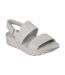 Sandales Femme Blanc Cassé Skechers-1