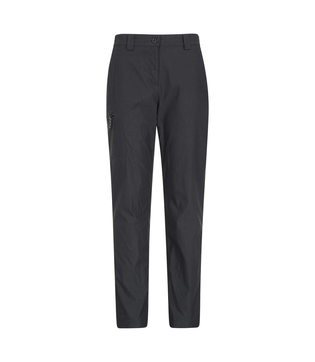 Womens/ladies Hiker Stretch Short Winter Trousers Black Mountain Warehouse-1