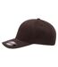Yupoong Mens Flexfit Fitted Baseball Cap (Pack of 2) (Brown)