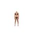 Haut De Maillot De Bain Motif/style Triangle Femme Noir Nike-1