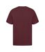 T-shirt Manches Courtes Homme Bordeaux Casual-3