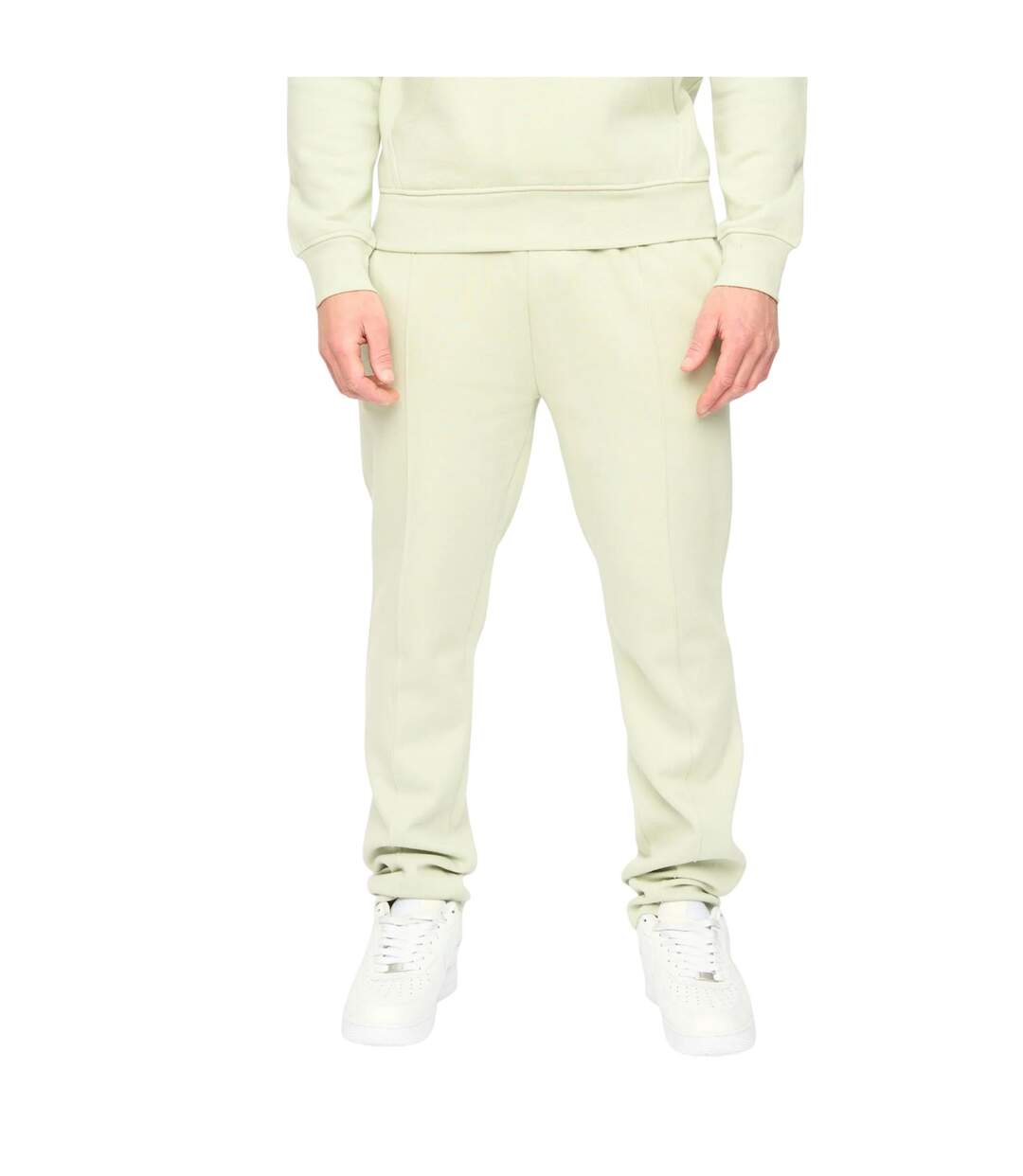 Pantalon De Jogging Crufton Homme Vert Kaki Clair Crosshatch-2