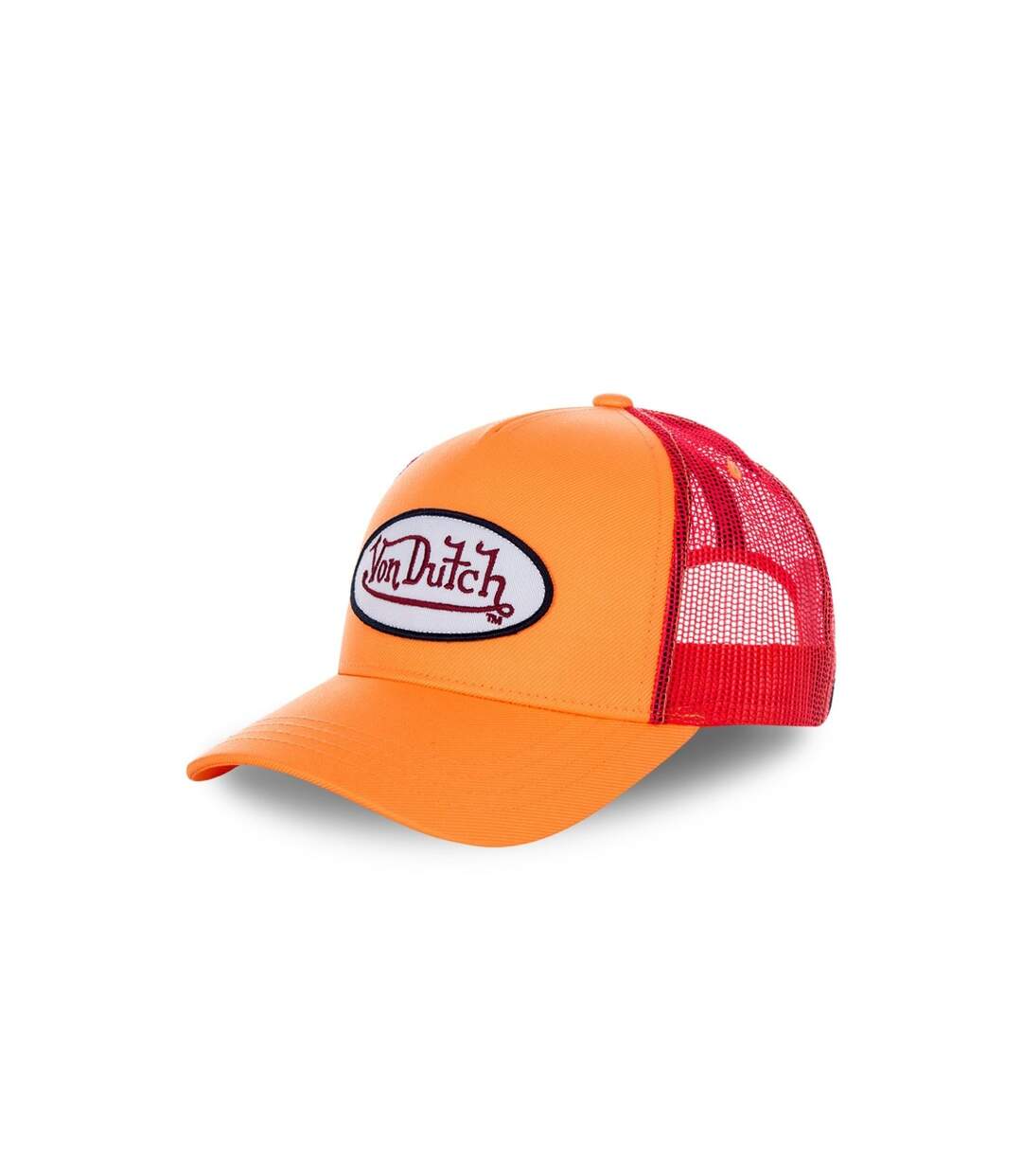 Casquette Trucker filet Fresh Orange Vondutch-1