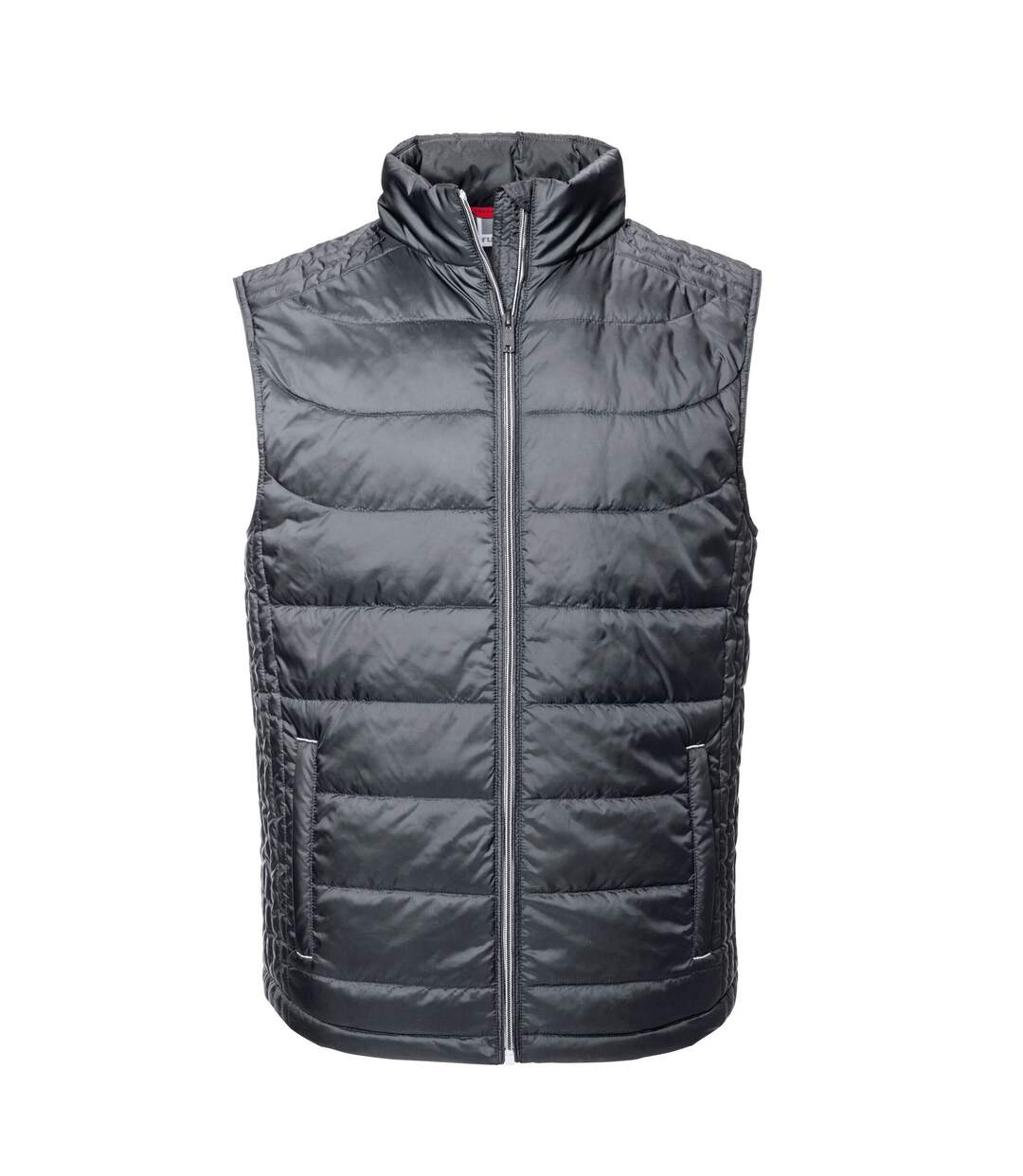 Mens nano padded body warmer iron grey Russell