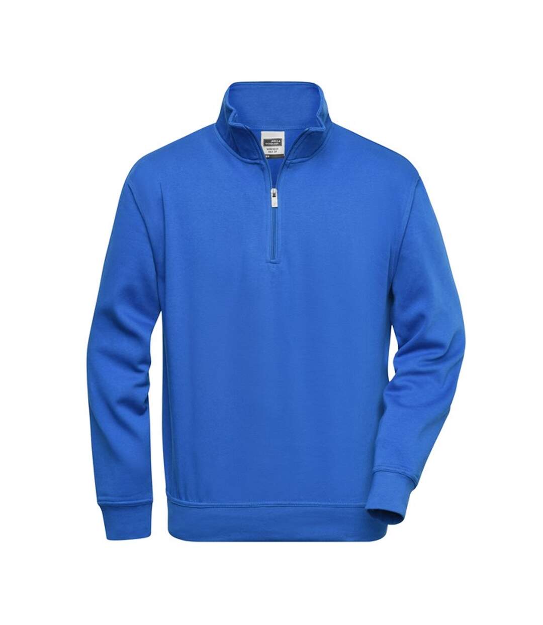 Sweat Workwear Homme Bleu Roi James And Nicholson-1