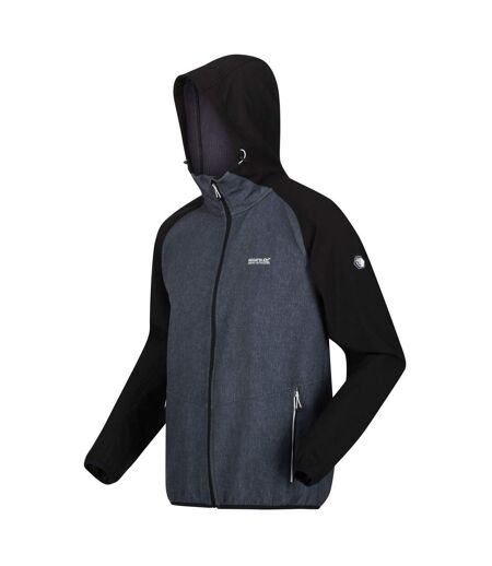 Mens arec iii jacket ash grey marl/black Regatta