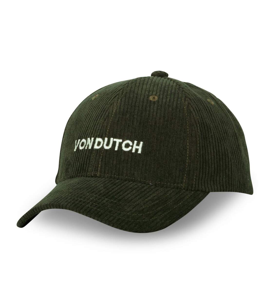 Casquette homme Baseball en velours cotelé et broderie Velvet Vondutch