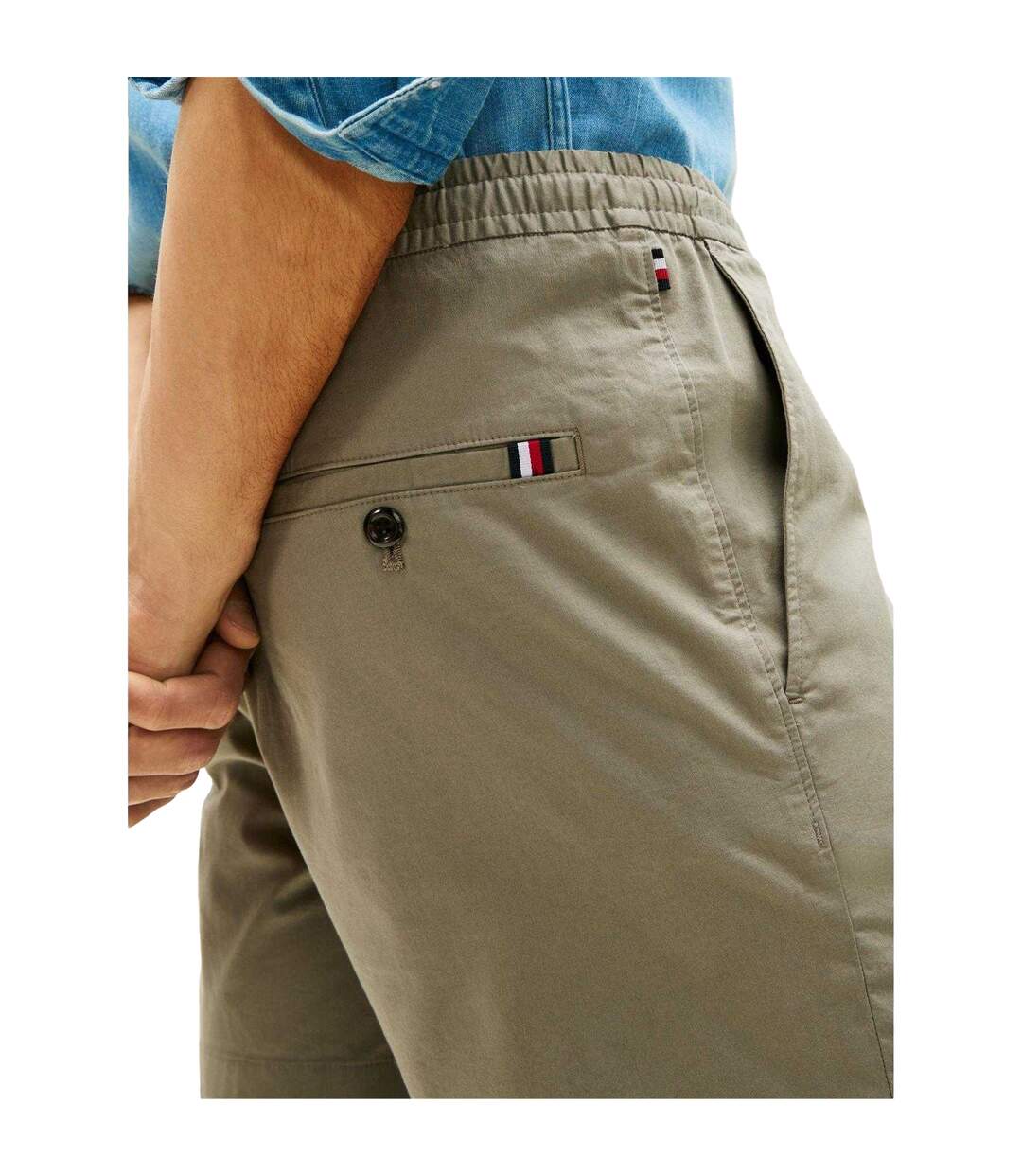 Short Chino Homme Gris Tommy Hilfiger-4