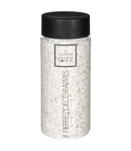Pierre décorative - 750 g - Blanc