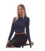 Haut Style Logo Empilé Dafilomena_3 Femme Bleu Foncé Hugo-1