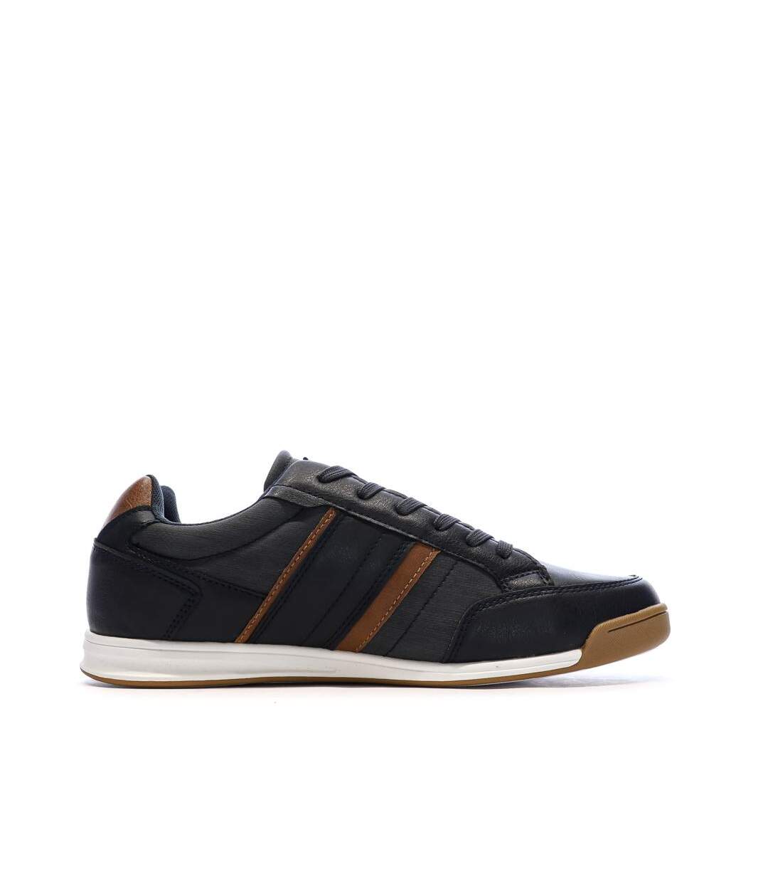 Baskets marine/marron homme teddy smith z.c-2