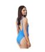 Maillot De Bain 1 Pièce Motif/style Froissé Femme Bleu Foncé Jack Wills-2