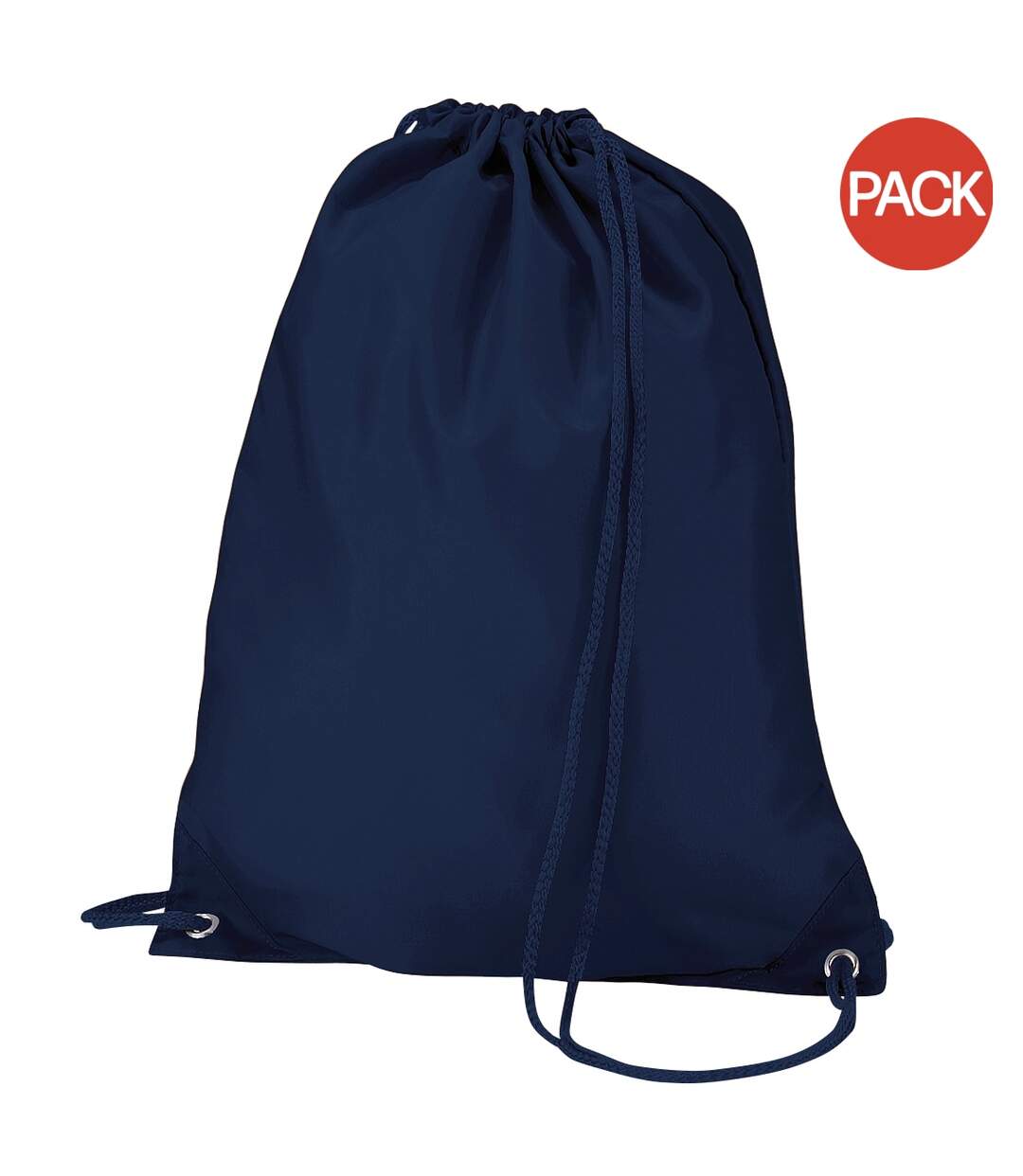 Lot de 2  7 litres taille unique bleu marine Sac de gym Quadra-1