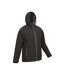 Mens Exodus Waterproof Soft Shell Jacket Black Mountain Warehouse-3
