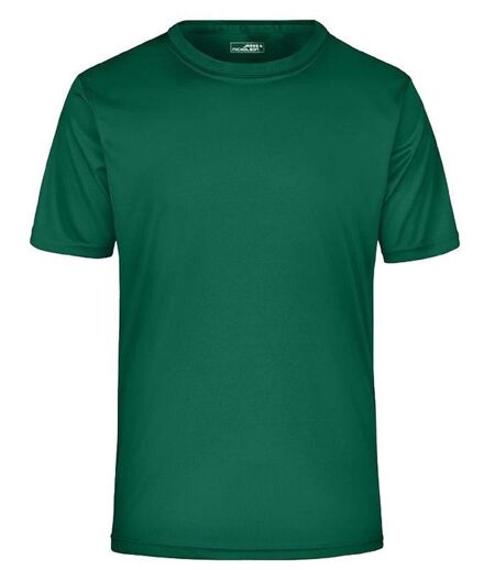t-shirt respirant JN358 - vert - col rond - Homme