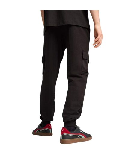 Pantalon À Poches Style Logo Essentials Homme Noir Puma