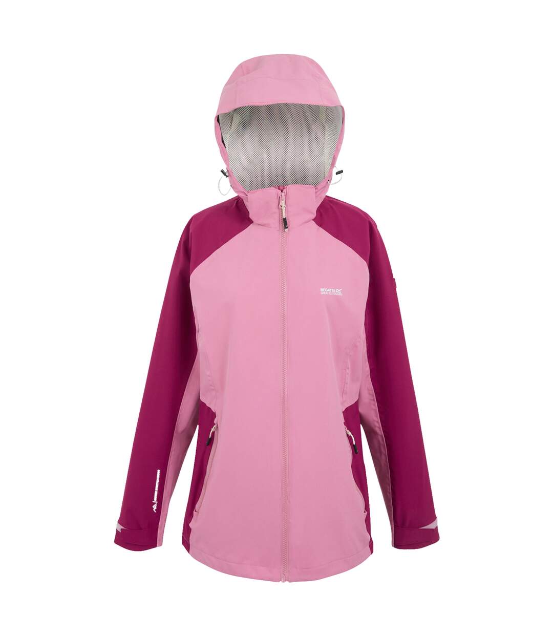 Veste Imperméable Bosfield Femme Lilas Bordeaux Vanille Clair Regatta-2