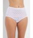 Culotte midi taille normale maille fantaisie-1