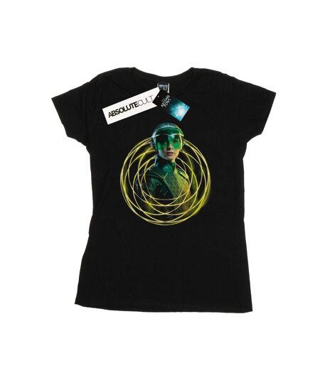 Disney Femme/Les femmes Artemis Fowl Holly Short Cotton T-Shirt (Noir) - UTBI8548