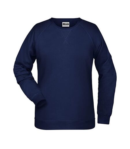Sweat Femme Bleu Marine James And Nicholson