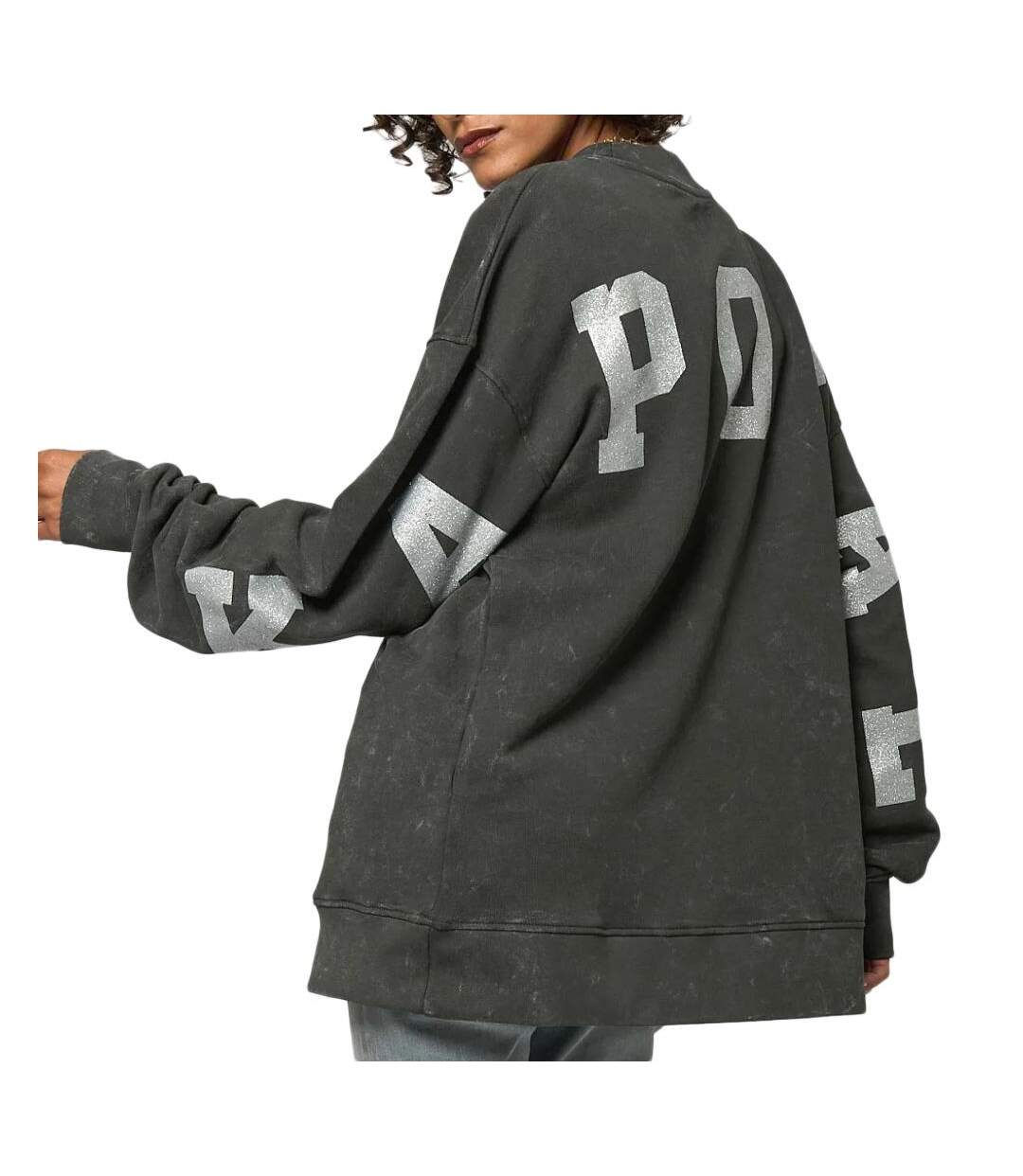 Sweat noir femme kaporal sogo-2