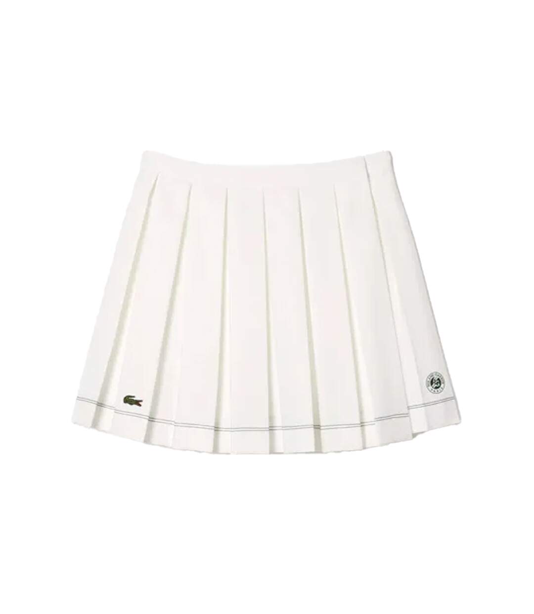 Jupe Rolandgarros Edition Femme Crème Lacoste-2
