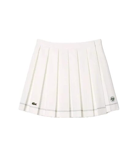 Jupe Rolandgarros Edition Femme Crème Lacoste