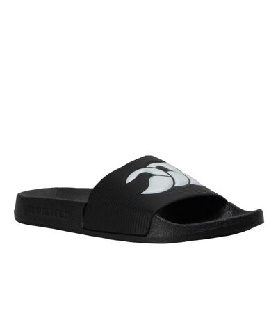 Claquettes Adulte Noir Blanc Canterbury