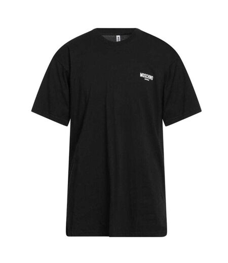 T-shirt Motif Logo Swim Adulte Noir Moschino