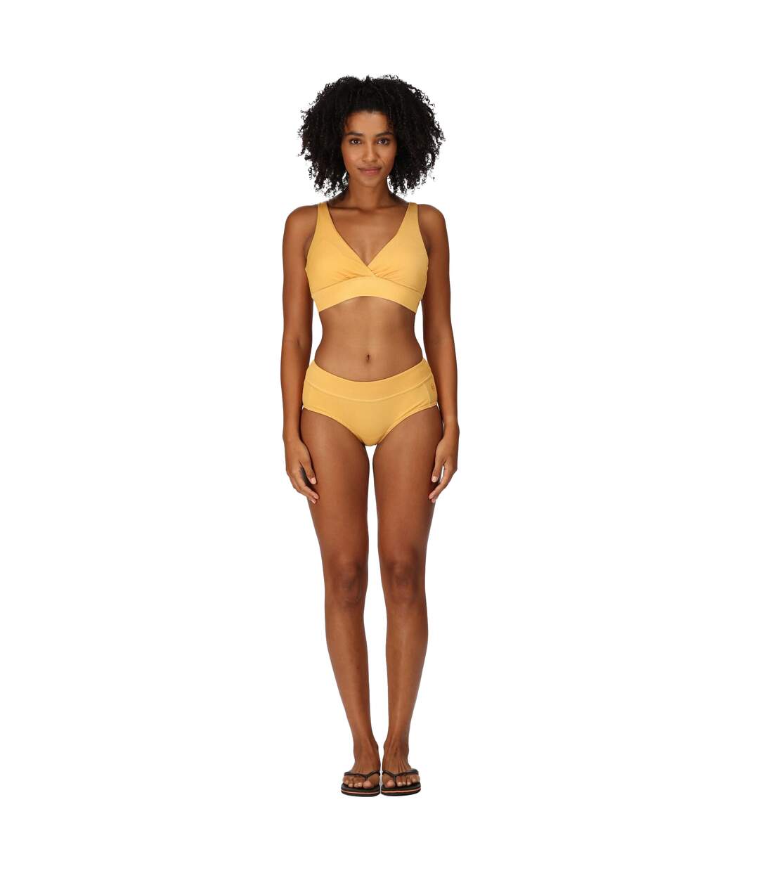 Haut De Maillot De Bain Paloma Femme Jaune Mangue Regatta-1