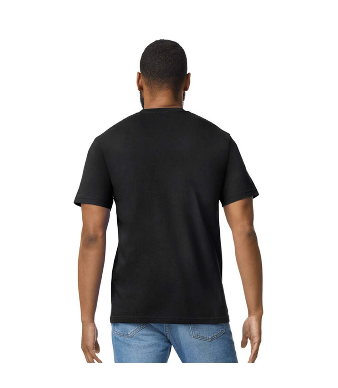T-shirt Softstyle Adulte Noir Gildan-3