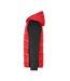 Doudoune Hybride Homme Rouge Noir James And Nicholson-4