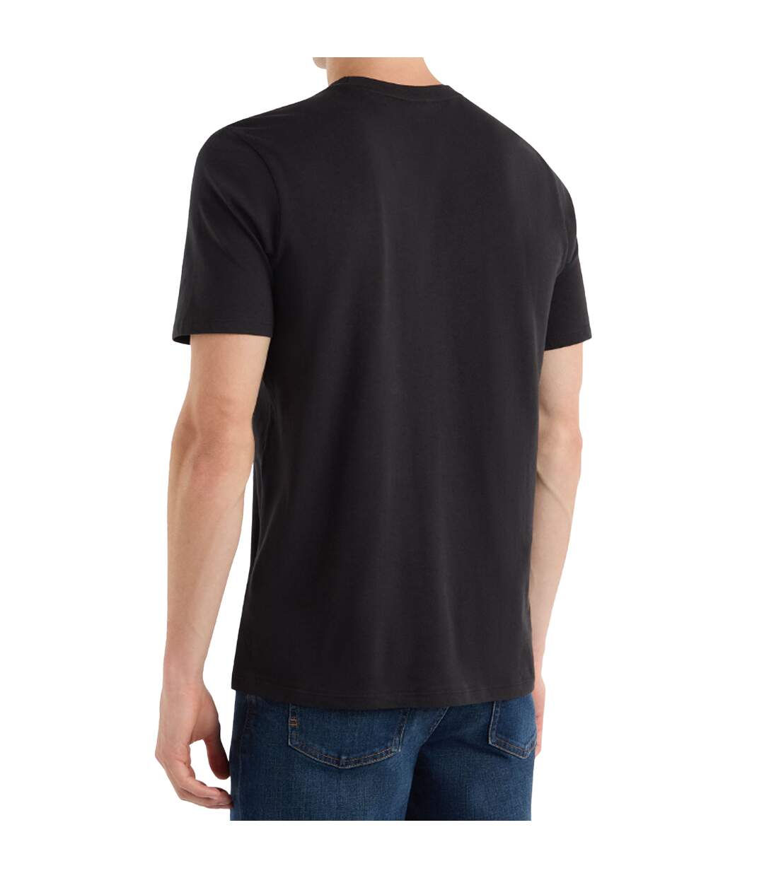 Mens Stacked Logo T-shirt Black Castle Rock Umbro-3