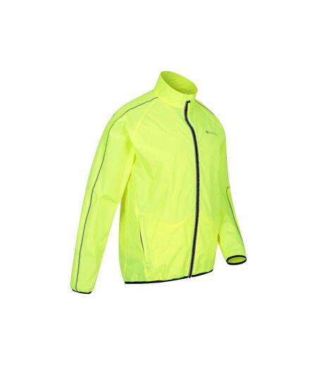 Mens Force Reflective Water Resistant Jacket Yellow Mountain Warehouse