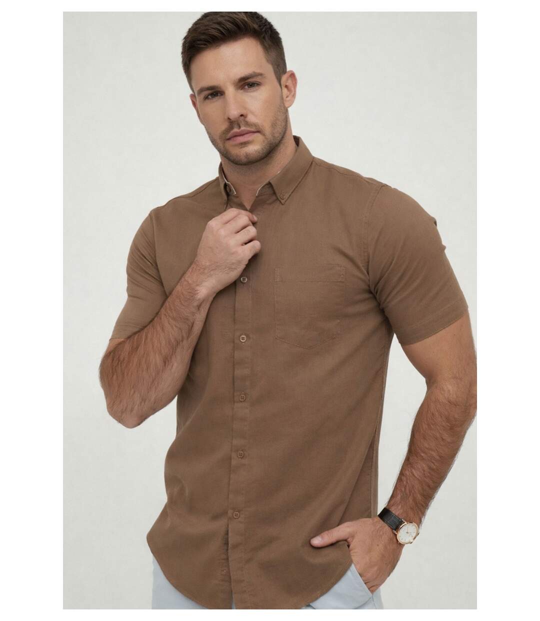 Chemise Manches Courtes-1