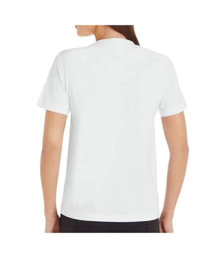 T-shirt Blanc Femme Calvin Klein Jeans Sequin - S