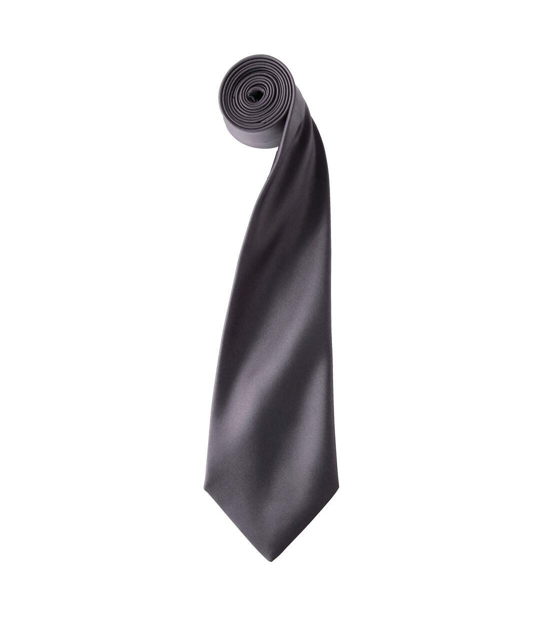 Premier Mens Plain Satin Tie (Narrow Blade) (Oasis Green) (One Size)