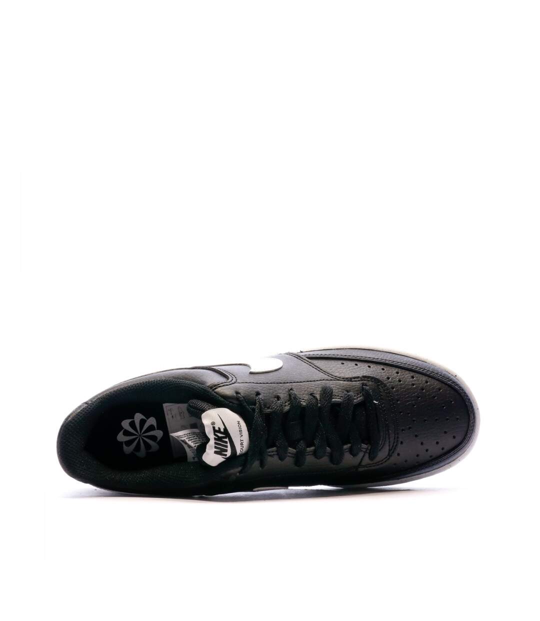 Baskets noir/blanc homme nike court vision low-7