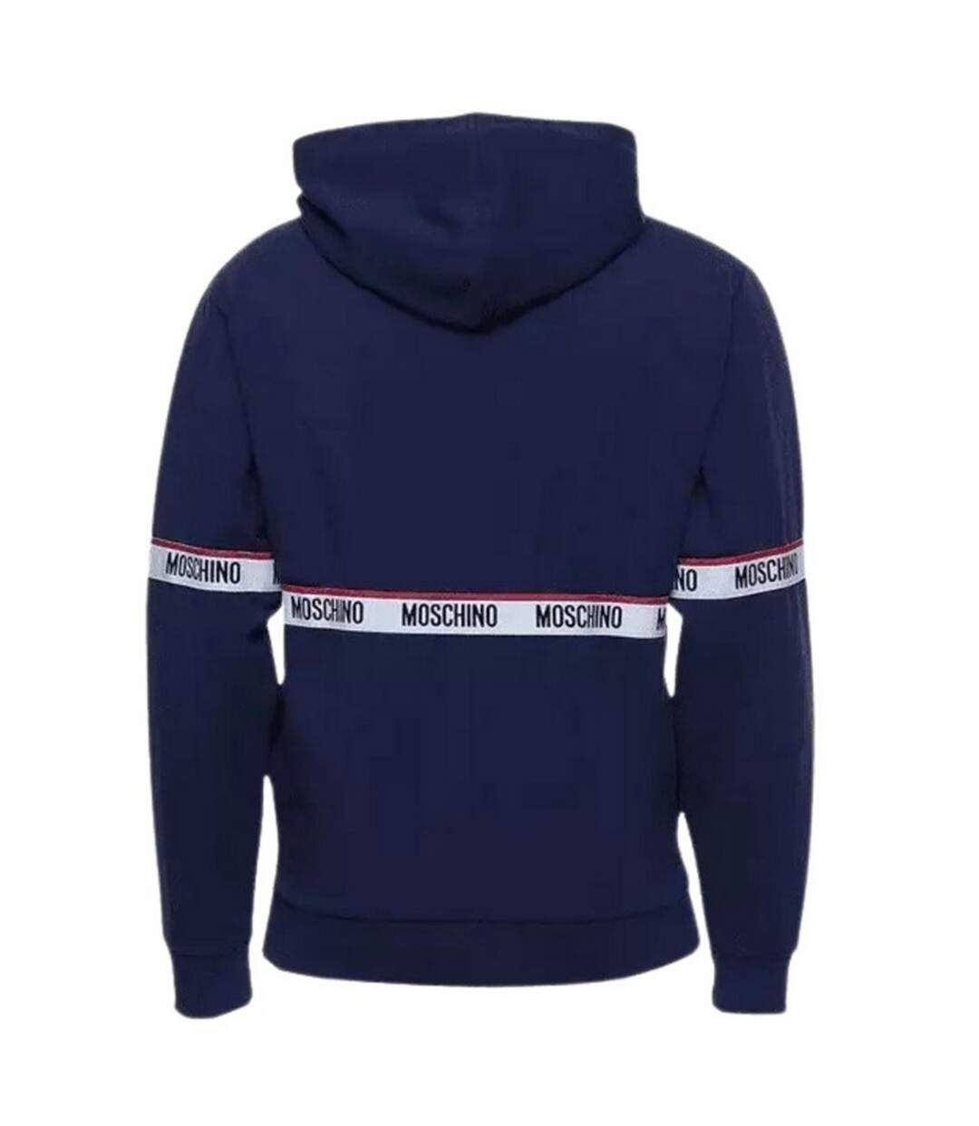 Sweat À Capuche Homme Bleu Marine Moschino-2